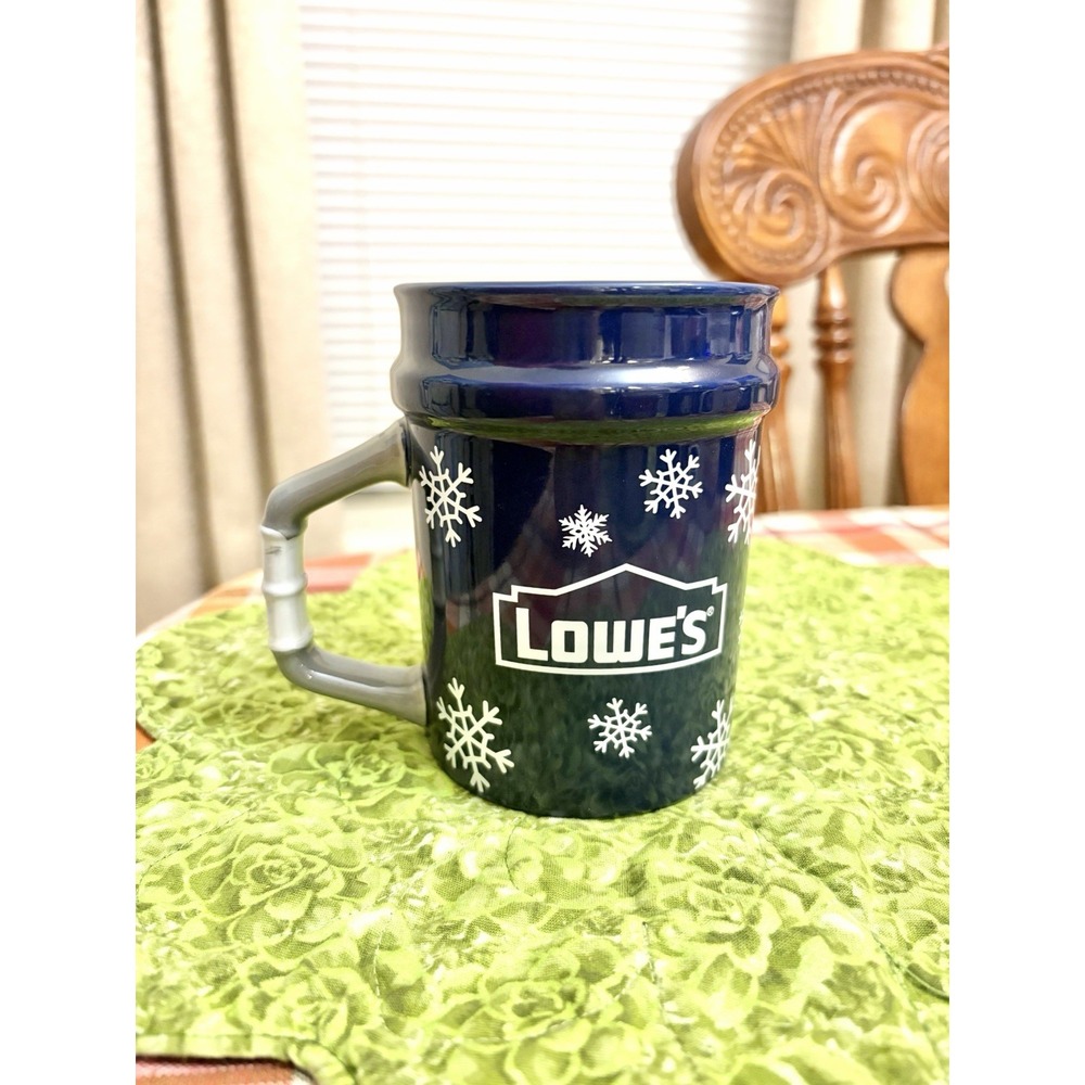 Lowes Limited Edition 2025 Holiday Exclusive Mini Bucket Ceramic Coffee Mug